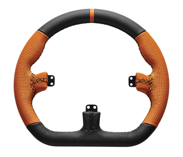 Asetek GT Rim - Closed D, Leather - orange - 1369898 - zdjęcie 2